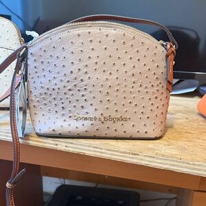Dooney & Bourke Cream Crossbody Bag